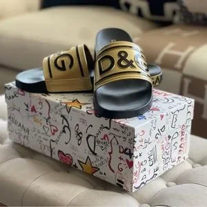 Dolce & Gabbana | Shoes | Dolce Gabbana Blackgold Rubber  display picture 3